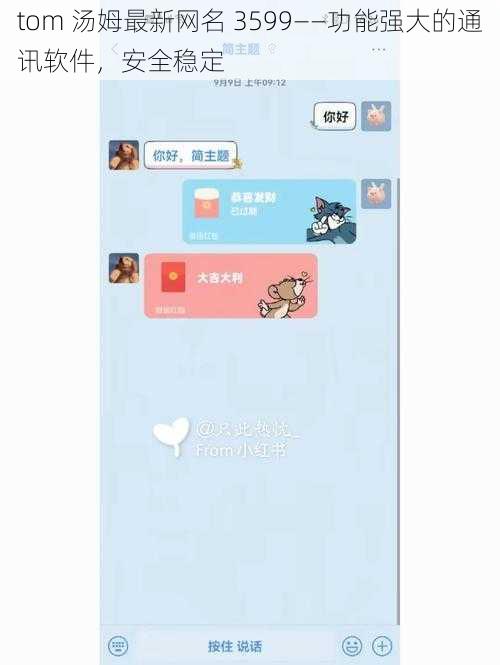 tom 汤姆最新网名 3599——功能强大的通讯软件,安全稳定